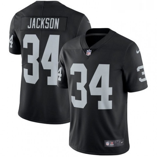 Youth Nike Oakland Raiders 34 Bo Jackson Elite Black Team Color NFL Jersey Youth Nike Oakland Raiders 34 Bo Jackson Elite Black Team Color NFL Jersey