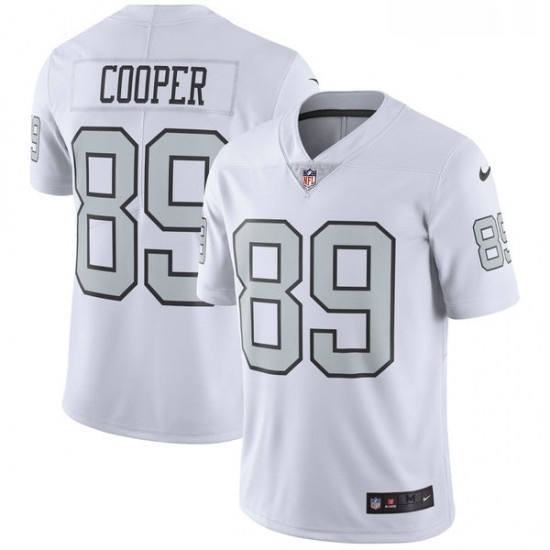 Youth Nike Oakland Raiders 89 Amari Cooper Limited White Rush Vapor Untouchable NFL Jersey Youth Nike Oakland Raiders 89 Amari Cooper Limited White Rush Vapor Untouchable NFL Jersey
