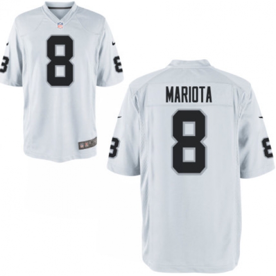 Youth Raiders 8 Marcus Mariota White Vapor Limited Jersey Youth Raiders 8 Marcus Mariota White Vapor Limited Jersey