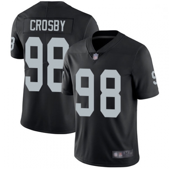 Youth Raiders 98 Maxx Crosby Black Team Color Stitched Football Vapor Untouchable Limited Jersey Youth Raiders 98 Maxx Crosby Black Team Color Stitched Football Vapor Untouchable Limited Jersey