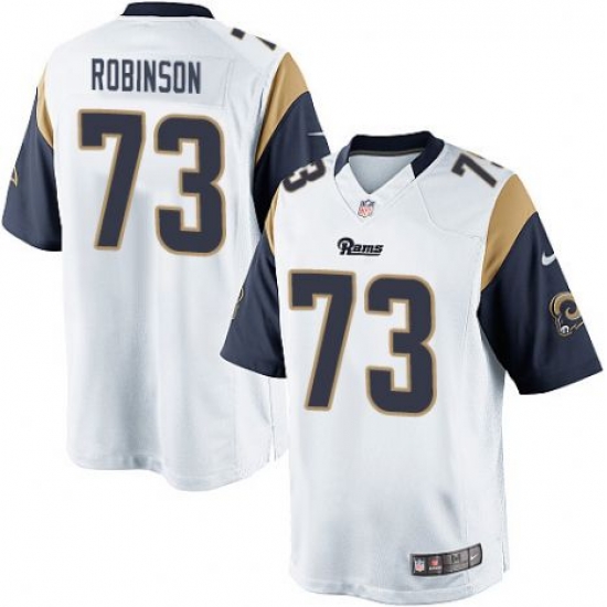 2014 NFL Draft St.Louis Rams #73 Greg Robinson white Elite Jersey 2014 NFL Draft St.Louis Rams #73 Greg Robinson white Elite Jersey