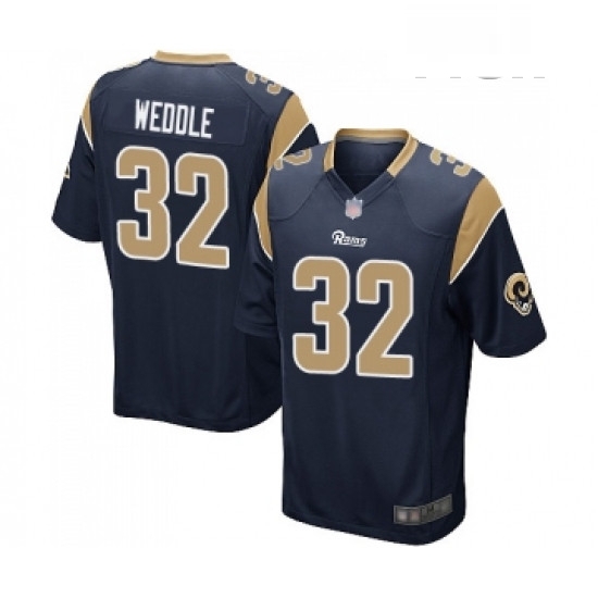 Men Los Angeles Rams 32 Eric Weddle Game Navy Blue Team Color Football Jersey Men Los Angeles Rams 32 Eric Weddle Game Navy Blue Team Color Football Jersey