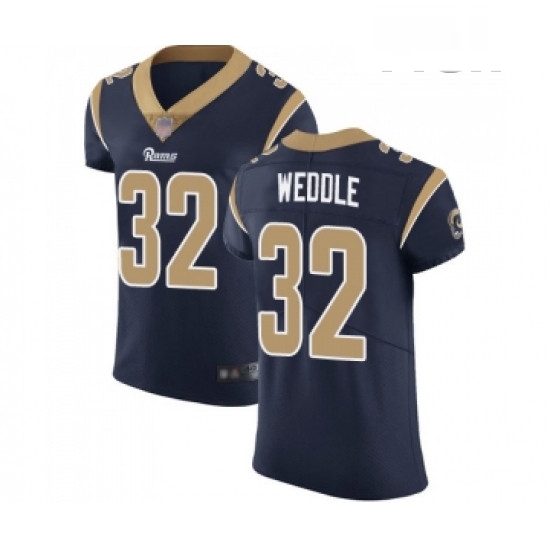 Men Los Angeles Rams 32 Eric Weddle Navy Blue Team Color Vapor Untouchable Elite Player Football Jersey Men Los Angeles Rams 32 Eric Weddle Navy Blue Team Color Vapor Untouchable Elite Player Football Jersey