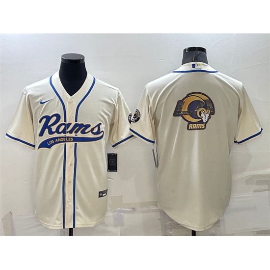 Men Los Angeles Rams Bone Team Big Logo With Patch Cool Base Stitched Baseb Men Los Angeles Rams Bone Team Big Logo With Patch Cool Base Stitched Baseb