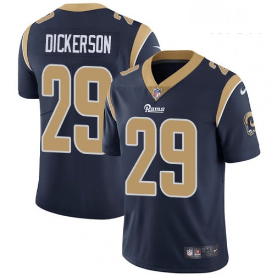 Men Nike Los Angeles Rams 29 Eric Dickerson Navy Blue Team Color Vapor Untouchable Limited Player NFL Jersey Men Nike Los Angeles Rams 29 Eric Dickerson Navy Blue Team Color Vapor Untouchable Limited Player NFL Jersey