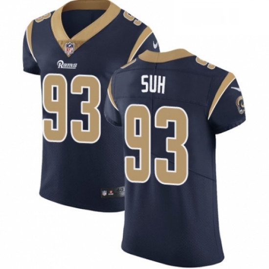 Men Nike Los Angeles Rams 93 Ndamukong Suh Navy Blue Team Color Vapor Untouchable Elite Player NFL Jersey Men Nike Los Angeles Rams 93 Ndamukong Suh Navy Blue Team Color Vapor Untouchable Elite Player NFL Jersey
