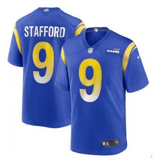 Men Rams Matthew Stafford Blue Vapor Limited Jersey Men Rams Matthew Stafford Blue Vapor Limited Jersey