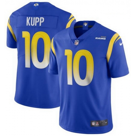 Nike Rams 10 Cooper Kupp Royal 2020 New Vapor Untouchable Limited Jersey Nike Rams 10 Cooper Kupp Royal 2020 New Vapor Untouchable Limited Jersey