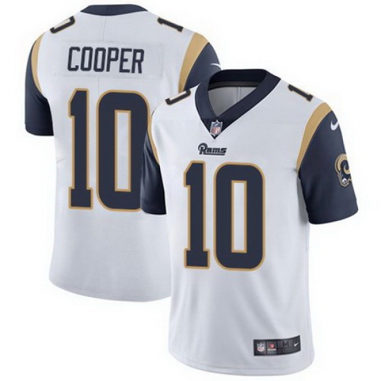 Nike Rams 10 Pharoh Cooper White Vapor Untouchable Limited Jersey Nike Rams 10 Pharoh Cooper White Vapor Untouchable Limited Jersey