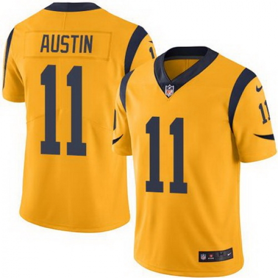 Nike Rams #11 Tavon Austin Gold Mens Stitched NFL Limited Rush Jersey Nike Rams #11 Tavon Austin Gold Mens Stitched NFL Limited Rush Jersey