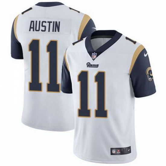 Nike Rams #11 Tavon Austin White Mens Stitched NFL Vapor Untouchable Limited Jersey Nike Rams #11 Tavon Austin White Mens Stitched NFL Vapor Untouchable Limited Jersey