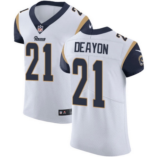 Nike Rams 21 Donte Deayon White Men Stitched NFL New Elite Jersey Nike Rams 21 Donte Deayon White Men Stitched NFL New Elite Jersey