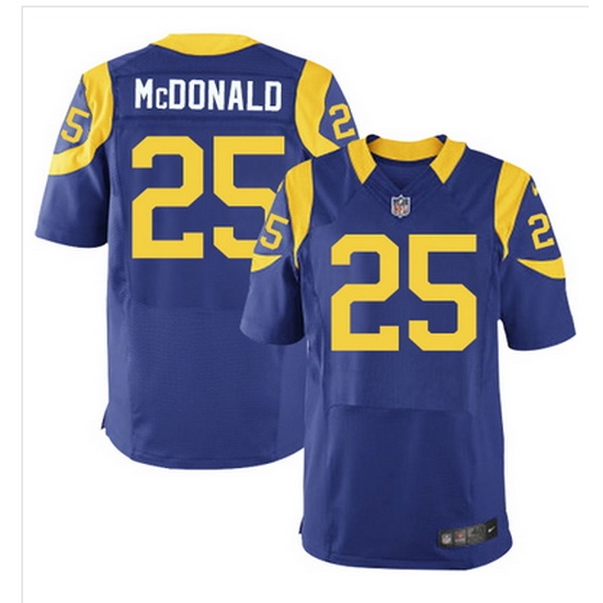 Nike Rams #25 T J McDonald Royal Blue Alternate Mens Stitched NFL Elite Jersey Nike Rams #25 T J McDonald Royal Blue Alternate Mens Stitched NFL Elite Jersey
