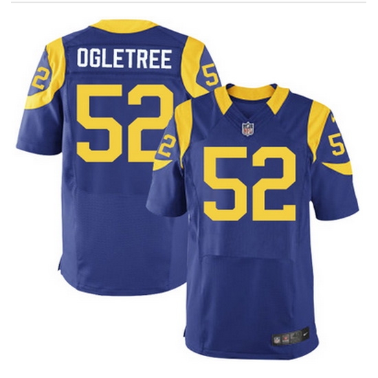Nike Rams #52 Alec Ogletree Royal Blue Alternate Mens Stitched NFL Elite Jersey Nike Rams #52 Alec Ogletree Royal Blue Alternate Mens Stitched NFL Elite Jersey