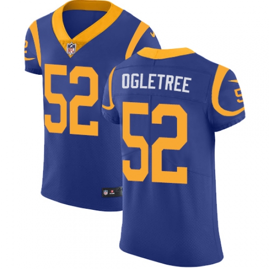 Nike Rams #52 Alec Ogletree Royal Blue Alternate Mens Stitched NFL Vapor Untouchable Elite Jersey Nike Rams #52 Alec Ogletree Royal Blue Alternate Mens Stitched NFL Vapor Untouchable Elite Jersey