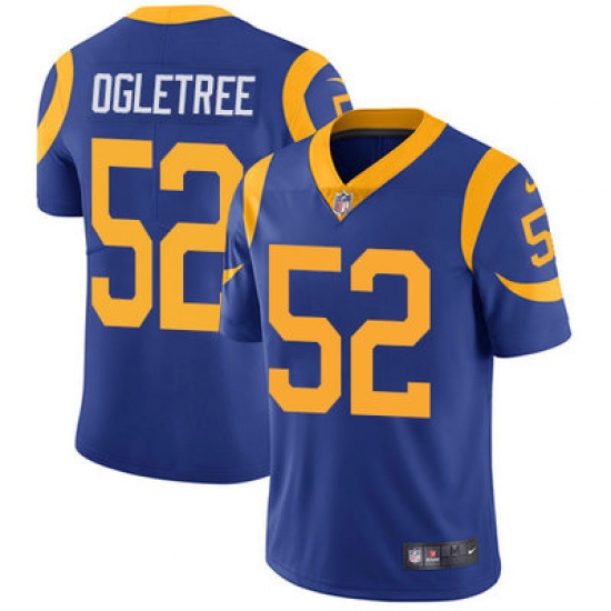 Nike Rams #52 Alec Ogletree Royal Blue Alternate Mens Stitched NFL Vapor Untouchable Limited Jersey Nike Rams #52 Alec Ogletree Royal Blue Alternate Mens Stitched NFL Vapor Untouchable Limited Jersey