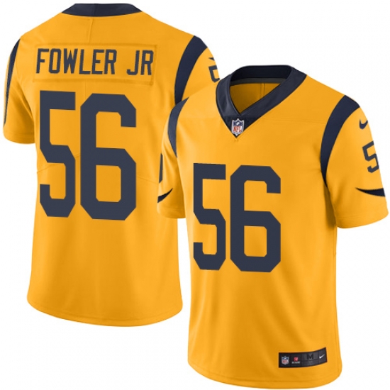 Nike Rams #56 Dante Fowler Jr Gold Men Stitched NFL Limited Rush Jersey Nike Rams #56 Dante Fowler Jr Gold Men Stitched NFL Limited Rush Jersey