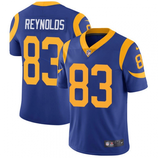 Nike Rams #83 Josh Reynolds Royal Blue Alternate Men Stitched NFL Vapor Untouchable Limited Jersey Nike Rams #83 Josh Reynolds Royal Blue Alternate Men Stitched NFL Vapor Untouchable Limited Jersey
