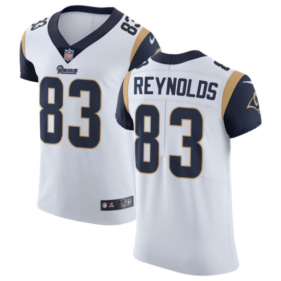 Nike Rams #83 Josh Reynolds White Men Stitched NFL Vapor Untouchable Elite Jersey Nike Rams #83 Josh Reynolds White Men Stitched NFL Vapor Untouchable Elite Jersey