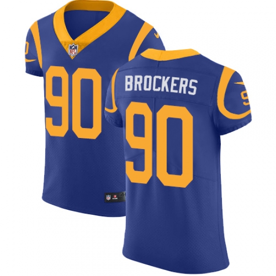 Nike Rams #90 Michael Brockers Royal Blue Alternate Mens Stitched NFL Vapor Untouchable Elite Jersey Nike Rams #90 Michael Brockers Royal Blue Alternate Mens Stitched NFL Vapor Untouchable Elite Jersey