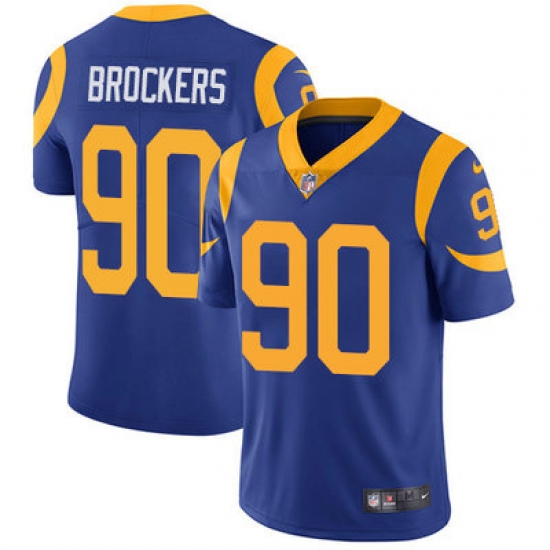 Nike Rams #90 Michael Brockers Royal Blue Alternate Mens Stitched NFL Vapor Untouchable Limited Jersey Nike Rams #90 Michael Brockers Royal Blue Alternate Mens Stitched NFL Vapor Untouchable Limited Jersey