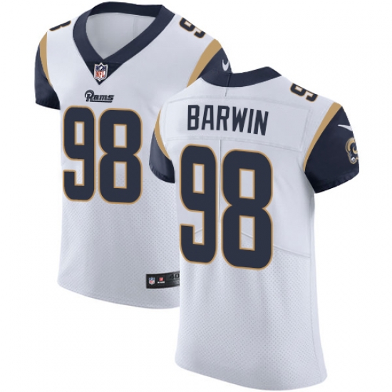 Nike Rams #98 Connor Barwin White Mens Stitched NFL Vapor Untouchable Elite Jersey Nike Rams #98 Connor Barwin White Mens Stitched NFL Vapor Untouchable Elite Jersey