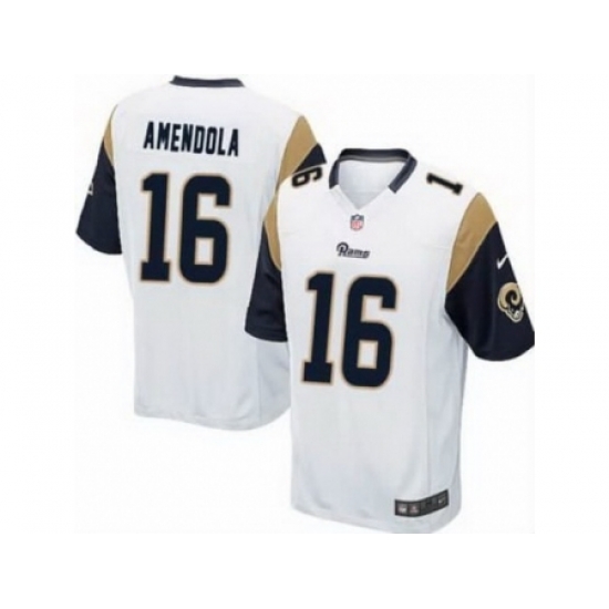 Nike St. Louis Rams 16 Danny Amendola White Game NFL Jersey Nike St. Louis Rams 16 Danny Amendola White Game NFL Jersey