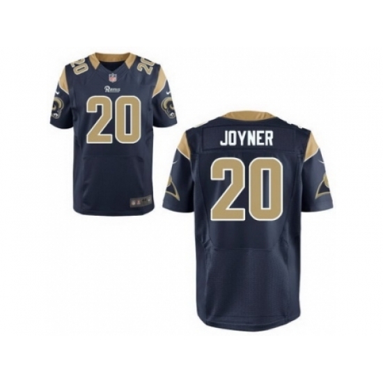 Nike St. Louis Rams 20 LaMarcus Joyner Blue Elite NFL Jersey Nike St. Louis Rams 20 LaMarcus Joyner Blue Elite NFL Jersey