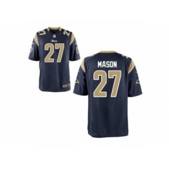 Nike St. Louis Rams 27 Tre Mason blue Limited NFL Jersey Nike St. Louis Rams 27 Tre Mason blue Limited NFL Jersey