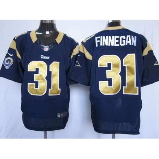 Nike St. Louis Rams 31 Cortland Finnegan Blue Elite NFL Jersey Nike St. Louis Rams 31 Cortland Finnegan Blue Elite NFL Jersey