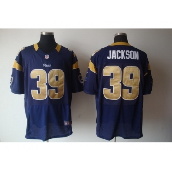 Nike St. Louis Rams 39 Steven Jackson Blue Elite NFL Jersey Nike St. Louis Rams 39 Steven Jackson Blue Elite NFL Jersey