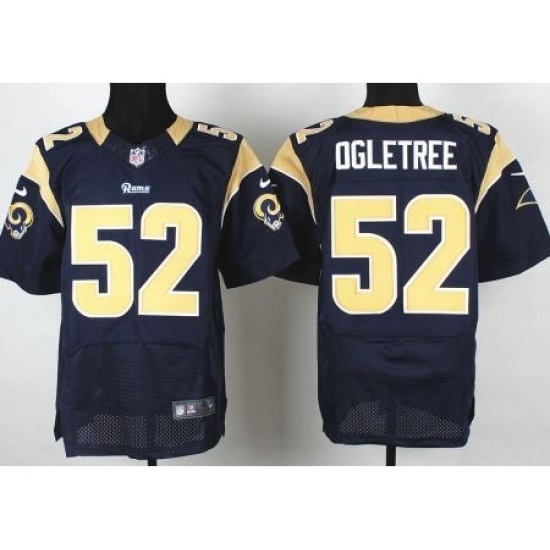 Nike St. Louis Rams 52 Alec Ogletree Blue Elite NFL Jersey Nike St. Louis Rams 52 Alec Ogletree Blue Elite NFL Jersey