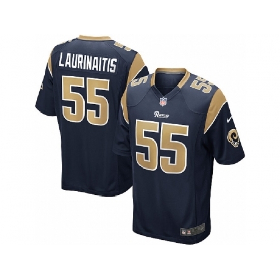 Nike St. Louis Rams 55 James Laurinaitis blue Game NFL Jersey Nike St. Louis Rams 55 James Laurinaitis blue Game NFL Jersey
