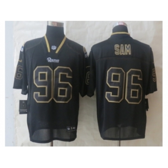 Nike St. Louis Rams 96 Michael Sam black Elite Lights Out NFL Jersey Nike St. Louis Rams 96 Michael Sam black Elite Lights Out NFL Jersey