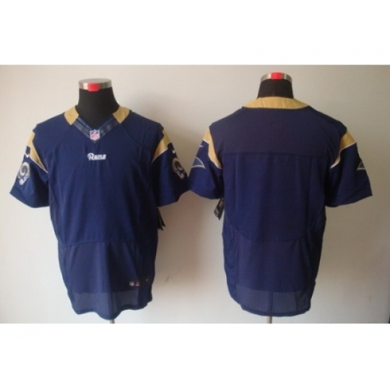 Nike St. Louis Rams Blank Blue Elite NFL Jersey Nike St. Louis Rams Blank Blue Elite NFL Jersey