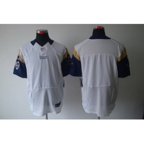 Nike St. Louis Rams Blank White Elite NFL Jersey Nike St. Louis Rams Blank White Elite NFL Jersey