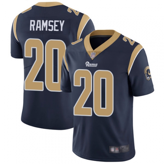 Rams 20 Jalen Ramsey Navy Blue Team Color Mens Stitched Football Vapor Untouchable Limited Jersey Rams 20 Jalen Ramsey Navy Blue Team Color Mens Stitched Football Vapor Untouchable Limited Jersey