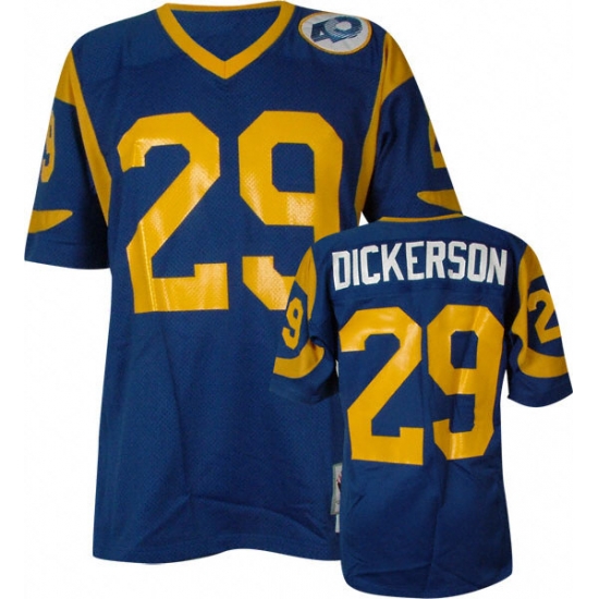 St Louis Rams 29 DICKERSON Blue mitchellandness St Louis Rams 29 DICKERSON Blue mitchellandness