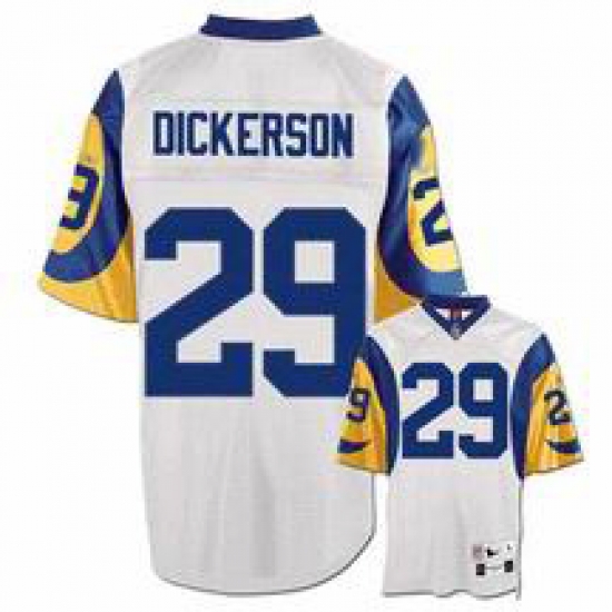 St Louis Rams 29 DICKERSON white mitchellandness St Louis Rams 29 DICKERSON white mitchellandness