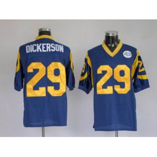 St.Louis Rams 29 Eric Dickerson blue Throwback Jersey St.Louis Rams 29 Eric Dickerson blue Throwback Jersey