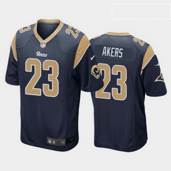men cam akers los angeles rams navy game jersey men cam akers los angeles rams navy game jersey