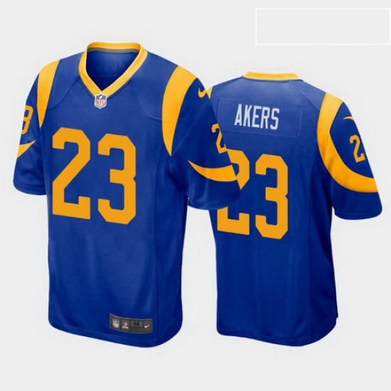 men cam akers los angeles rams royal game jersey men cam akers los angeles rams royal game jersey