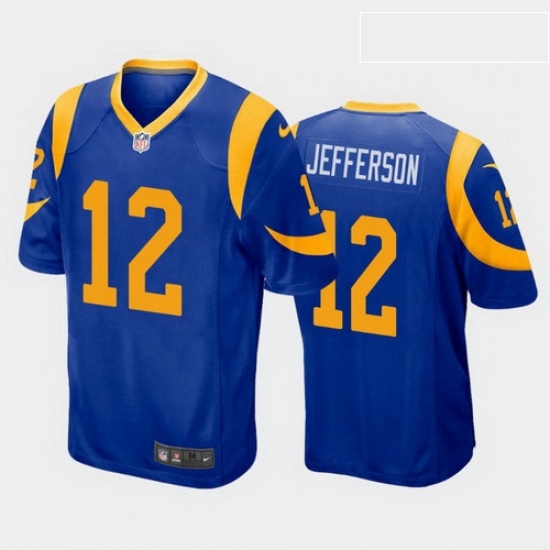 men van jefferson los angeles rams royal game jersey men van jefferson los angeles rams royal game jersey