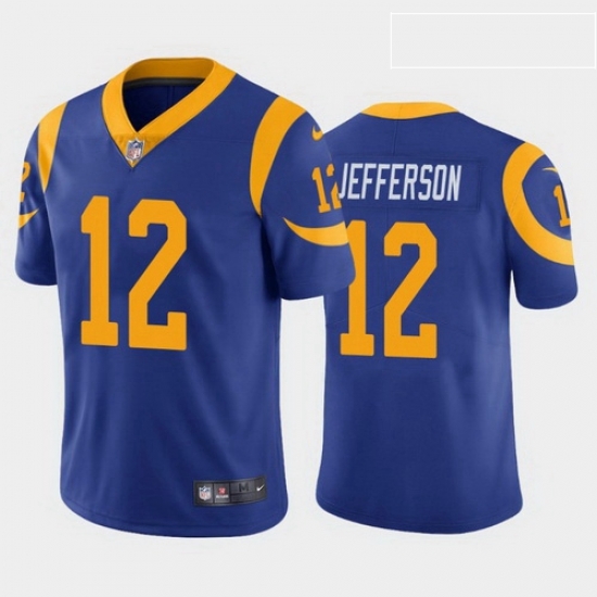 men van jefferson los angeles rams royal vapor limited jersey men van jefferson los angeles rams royal vapor limited jersey