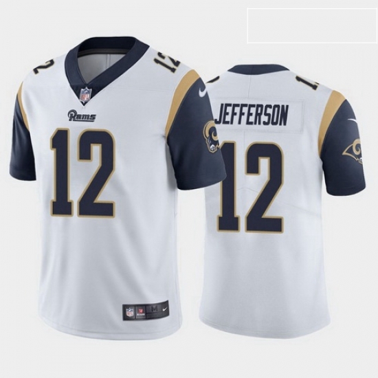 men van jefferson los angeles rams white vapor limited jersey men van jefferson los angeles rams white vapor limited jersey