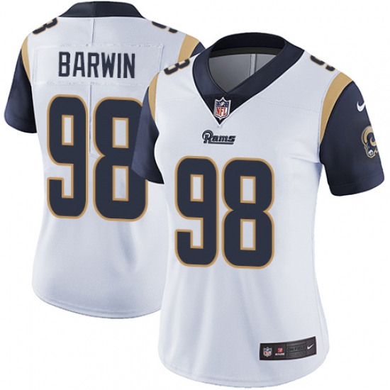 Nike Rams #98 Connor Barwin White Womens Stitched NFL Vapor Untouchable Limited Jersey Nike Rams #98 Connor Barwin White Womens Stitched NFL Vapor Untouchable Limited Jersey