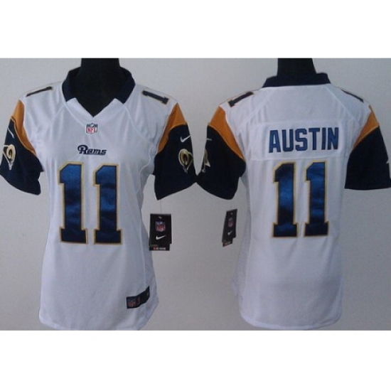Women Nike St.Louis Rams 11 Tavon Austin White NFL Jerseys Women Nike St.Louis Rams 11 Tavon Austin White NFL Jerseys
