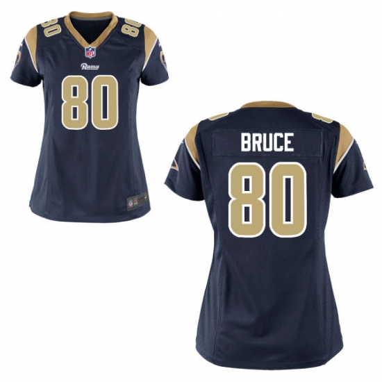 Women's Nike St. Louis Rams 80 Isaac Bruce Game Navy Blue Team Color Home NFL Jersey Women's Nike St. Louis Rams 80 Isaac Bruce Game Navy Blue Team Color Home NFL Jersey