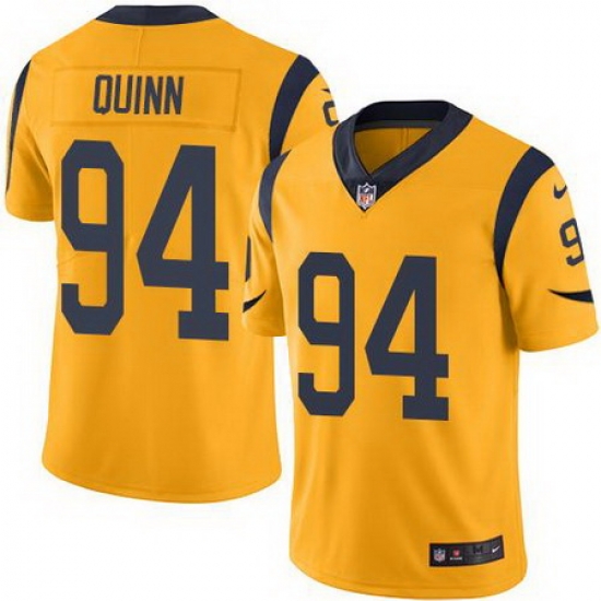 Nike Rams #94 Robert Quinn Gold Youth Stitched NFL Limited Rush Jersey Nike Rams #94 Robert Quinn Gold Youth Stitched NFL Limited Rush Jersey