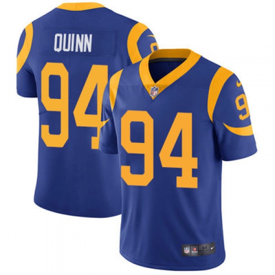 Nike Rams #94 Robert Quinn Royal Blue Alternate Youth Stitched NFL Vapor Untouchable Limited Jersey Nike Rams #94 Robert Quinn Royal Blue Alternate Youth Stitched NFL Vapor Untouchable Limited Jersey